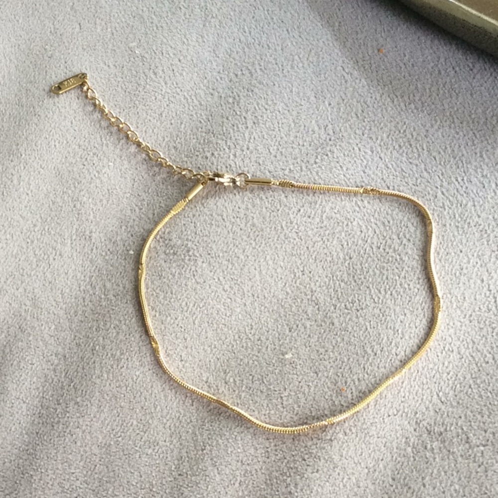 18kt Anklet